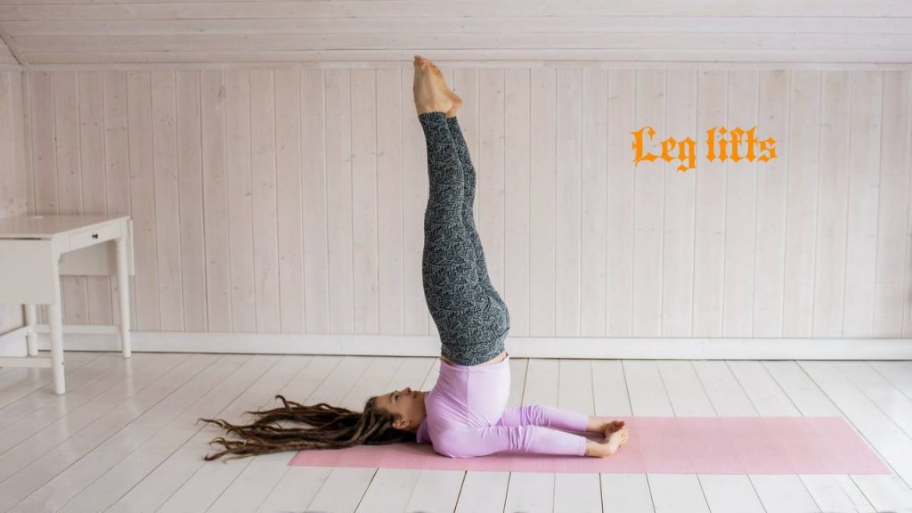 Leg lifts for pelvic floor