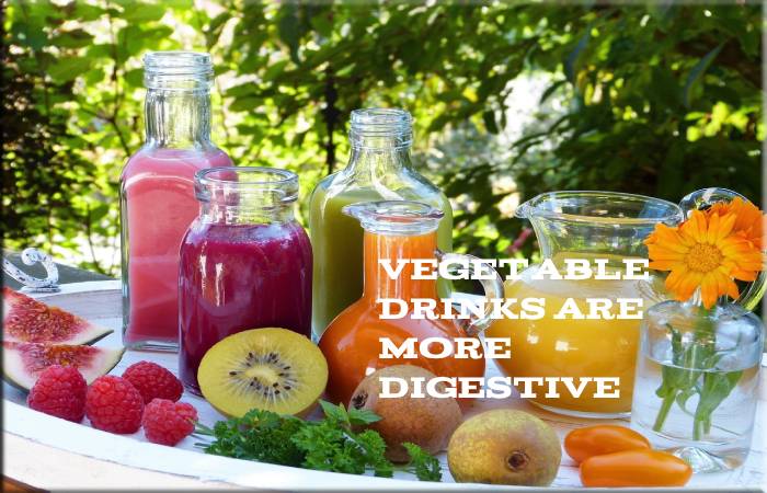 Vegetable Drinks Are More Digestive