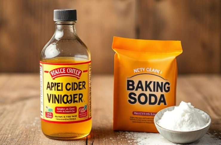 Apple Cider Vinegar and Baking Soda